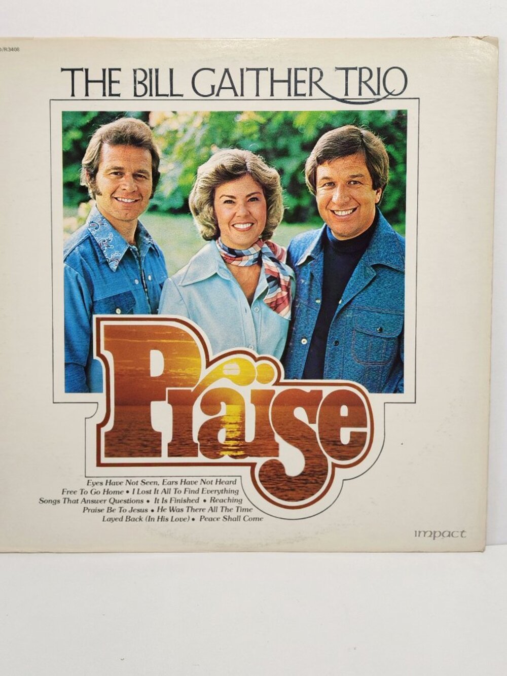 Praise by The Bill Gather Trio 1976 SIGNED Vinyl Album LP RARE DISCONTINUED